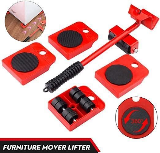 Furniture Lifter & Mover Tool Set (Pack of 5)