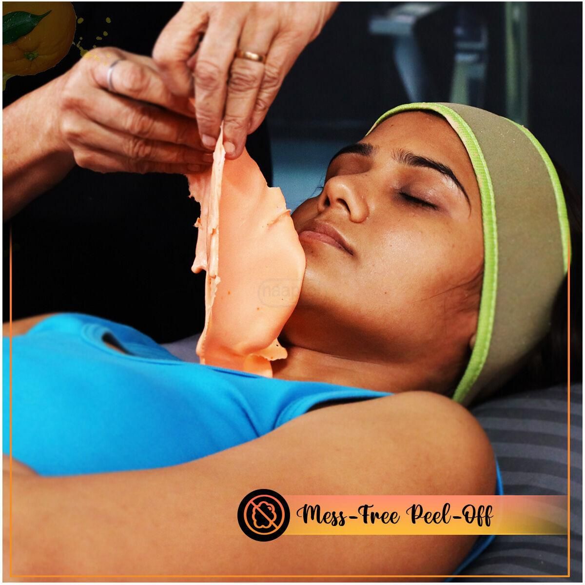 Vitamin C Peel-Off Jelly Facial Mask – Salon Care at Home (Pack of 2)