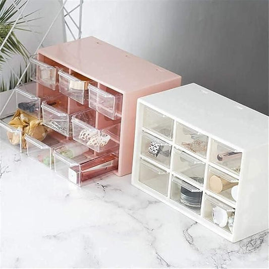9-Drawer Multipurpose Rectangular Storage Container Box